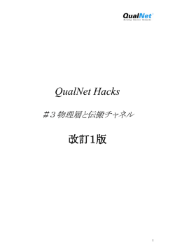 QualNet Hacks 改訂1版