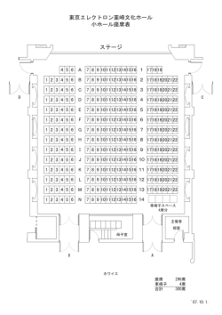 EPS 倉庫 イレ トイレ 入口 東京エレクトロン韮崎文化ホール 小ホール