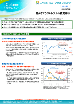 PowerPoint プレゼンテーション - 三井住友トラスト・アセットマネジメント