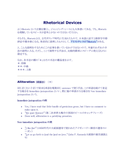 TheSpeechSite.com: Rhetorical Devices