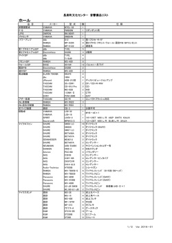 音響備品リスト(PDE:114KB)