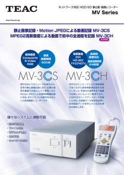MV Series - 医用画像製品サイト | ティアック