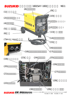 アーキュリー160(SAY-160)補修部品表 NO.1