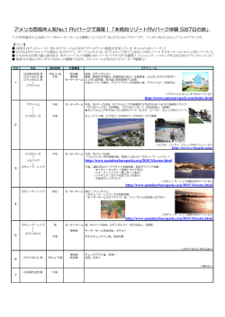 アメリカ西海岸人気No.1 RVパークで満喫！「本格的