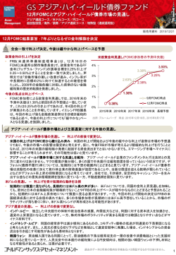 12月FOMCとアジア･ハイ･イールド債券市場の見通し