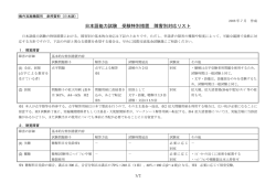 日本語能力試験 受験特別措置 障害別対応リスト