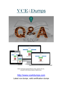 C-A1FIN-10 - Latest VCE Dumps