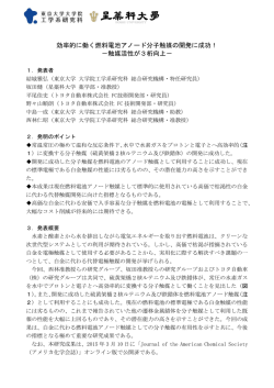 触媒活性が3桁向上 - 東京大学大学院工学系研究科
