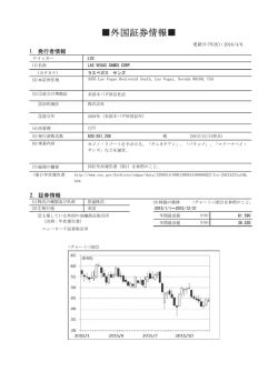 1. 発行者情報 2. 証券情報