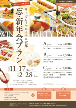 WINTER PARTY PLAN