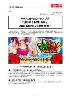 沖ドキ！トロピカル - ユニバーサルエンターテインメント