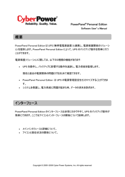 概要 インターフェース