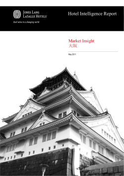 Hotel Intelligence Report 2011 Osaka (JP)