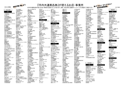 H28.5.20現在 商品券が使えるお店一覧（B4）