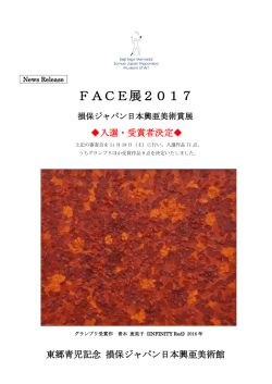 FACE展2017 - 東郷青児記念 損保ジャパン日本興亜美術館