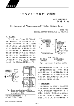 “ラベンダーマスク” の開発