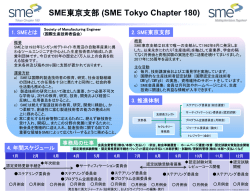 SME東京支部概要 (A4サイズ