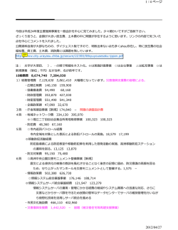24年度予算解説