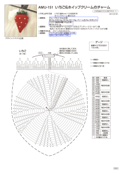 AMU-151 いちご＆ホイップクリームのチャーム