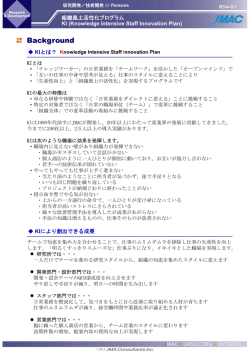 組織風土活性化プログラムKI - 株式会社日本能率協会コンサルティング