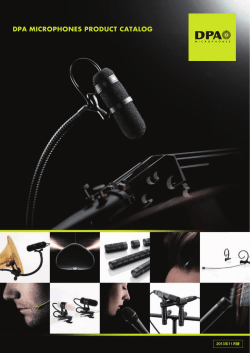 d:facto™ Vocal Microphones