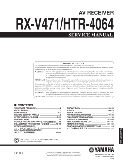 RX-V471/HTR-4064
