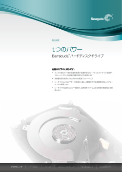 1つのパワー - Seagate
