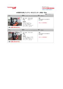 特選中古車(バッテリー車 カウンター)商品一覧