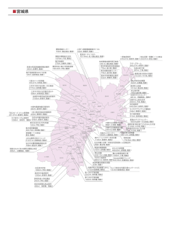 宮城県の物件マップの印刷データ