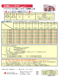 日産レンタカー