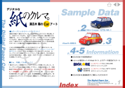 The Digital Paper Car