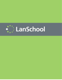 LanSchool インスト 䞊ルガイド - Amazon Web Services