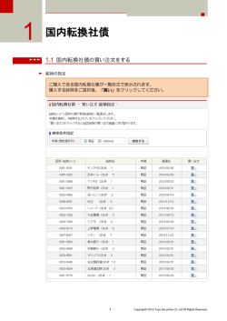 1 国内転換社債