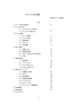 EViewsの使い方