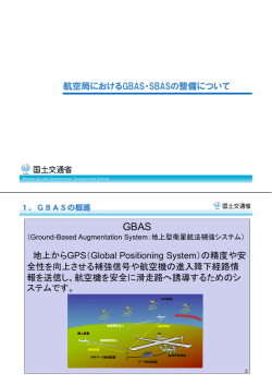 SBAS-GBAS整備状況資料