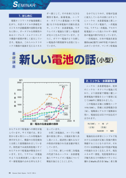 新しい電池の話（小型）