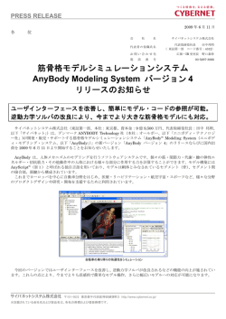 PDF版（396KB） - サイバネットシステム