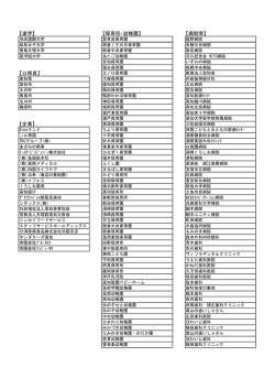 ⑦就職先情報 - 高知学園短期大学