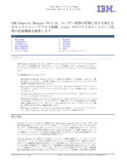 IBM Endpoint Manager V9.2 は、ユーザー役割の管理に対する新たな