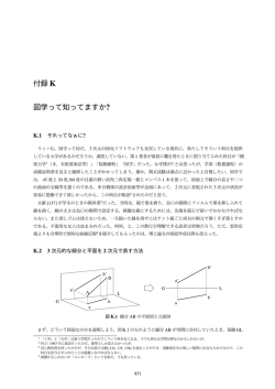 付録 K 以降