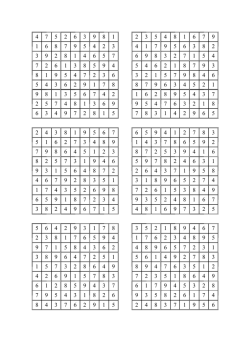 4 7 5 2 6 3 9 8 1 2 3 5 4 8 1 6 7 9 1 6 8 7 9 5 4 2 3 4 1 7 9 5