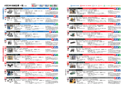 ASEAN 地域企業 一覧（1/3）