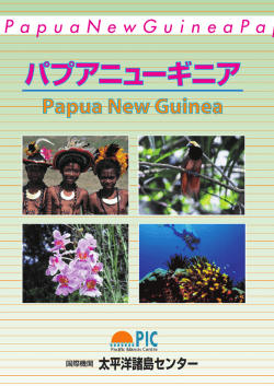 パプアニューギニア - 国際機関 太平洋諸島センター