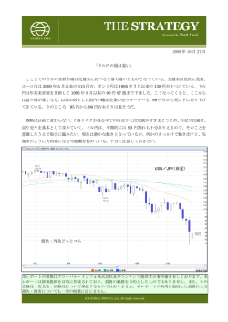2008 年 10 月 27 日 「ドル円の頭は重い」 ここまでの