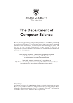Introduction to Computer Science