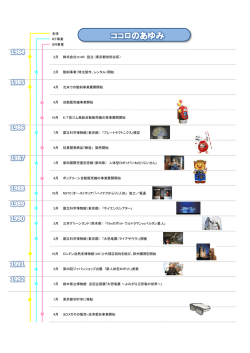 東京都世田谷区） 2月 動刻事業（特注製作、レンタル