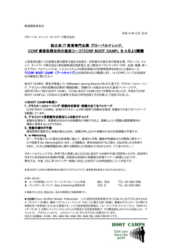 CCNP BOOT CAMP