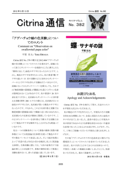 Citrina通信