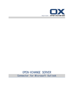 Connector for Microsoft Outlook - Open