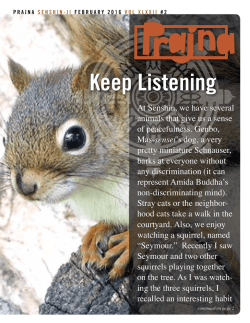 Monthly Memorial Service FEBRUARY